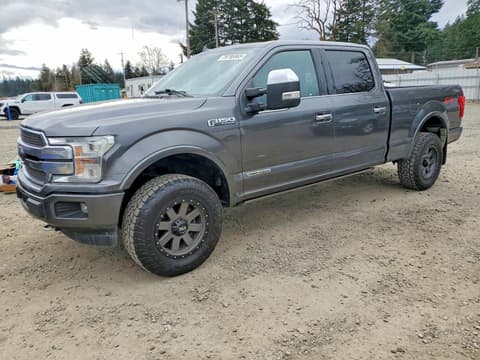 2018 Ford F-150 Lightning, VIN 1FTFW1E14JFD46387. Фото 1 из 6 с аукциона Copart. Каталог авто из США OpenDataCar.