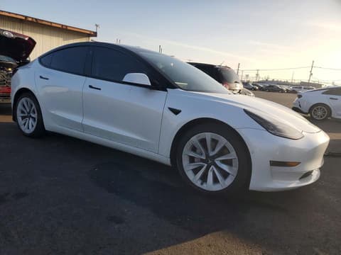 2021 Tesla Model 3, VIN 5YJ3E1EB5MF071538. Фото 4 з 6 з аукціону Copart. Каталог авто зі США OpenDataCar.