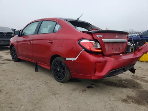 2024 Mitsubishi Mirage, VIN ML32FUFJ6RHF11277. Photo 2 of 6 from Copart auction. OpenDataCar US salvage catalog.