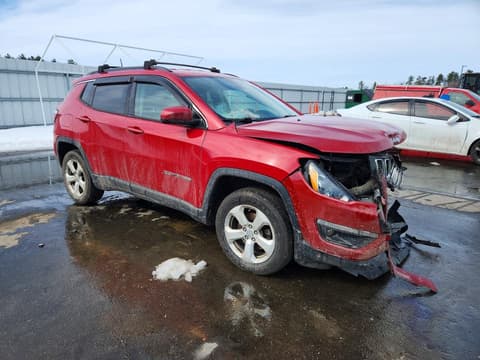 2018 Jeep Compass, VIN 3C4NJDBB6JT138767. Фото 4 з 6 з аукціону Copart. Каталог авто зі США OpenDataCar.