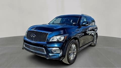 2017 Infiniti QX80, VIN JN8AZ2NEXH9153801. Фото 2 з 6 з аукціону Copart. Каталог авто зі США OpenDataCar.
