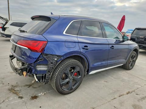 2021 Audi Q5, VIN WA1BAAFY0M2055898. Фото 3 з 6 з аукціону Copart. Каталог авто зі США OpenDataCar.