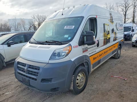 2016 Ram ProMaster 2500, VIN 3C6TRVDG5GE105780. Фото 1 з 6 з аукціону Copart. Каталог авто зі США OpenDataCar.