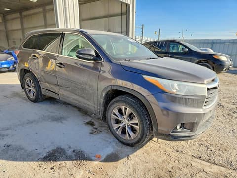 2015 Toyota Highlander, VIN 5TDJKRFH9FS147150. Фото 4 з 6 з аукціону Copart. Каталог авто зі США OpenDataCar.