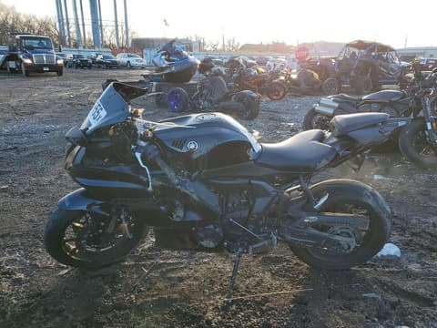 2025 Yamaha YZFR7, VIN JYARM38E5SA016667. Фото 3 з 6 з аукціону Copart. Каталог авто зі США OpenDataCar.