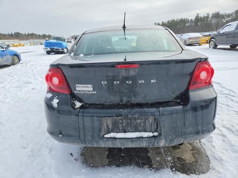 2013 Dodge Avenger, VIN 1C3CDZAB1DN517553. Фото 6 з 6 з аукціону Copart. Каталог авто зі США OpenDataCar.
