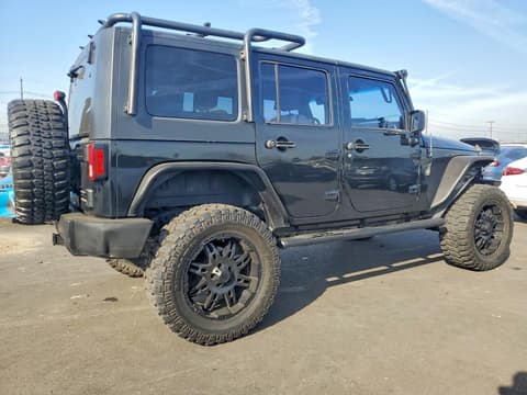 2008 Jeep Wrangler Unlimited, VIN 1J4GA69168L642186. Фото 3 з 6 з аукціону Copart. Каталог авто зі США OpenDataCar.