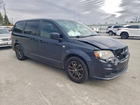 2014 Dodge Grand Caravan, VIN 2C4RDGBG9ER452752. Photo 4 of 6 from Copart auction. OpenDataCar US salvage catalog.