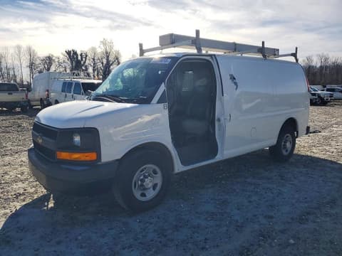 2015 Chevrolet Express 2500, VIN 1GCWGFCF5F1205518. Photo 1 of 6 from Copart auction. OpenDataCar US salvage catalog.
