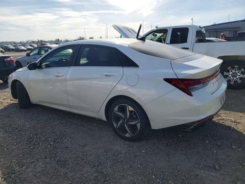 2021 Hyundai Elantra, VIN 5NPLN4AG6MH023843. Photo 2 of 6 from Copart auction. OpenDataCar US salvage catalog.
