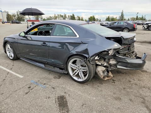 2018 Audi A5, VIN WAUTNAF56JA010970. Фото 2 з 6 з аукціону Copart. Каталог авто зі США OpenDataCar.