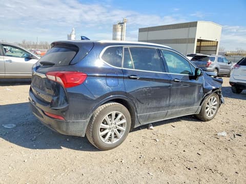 2020 Buick Envision, VIN LRBFXCSAXLD100146. Фото 3 з 6 з аукціону Copart. Каталог авто зі США OpenDataCar.