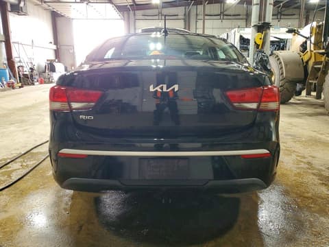 2023 Kia Rio, VIN 3KPA24ADXPE625417. Photo 6 of 6 from Copart auction. OpenDataCar US salvage catalog.