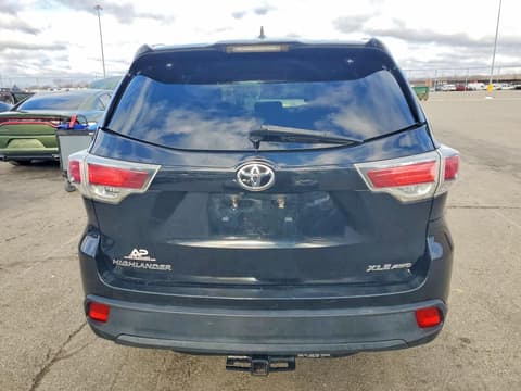 2015 Toyota Highlander, VIN 5TDJKRFH9FS221912. Фото 6 з 6 з аукціону Copart. Каталог авто зі США OpenDataCar.