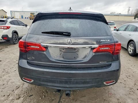 2016 Acura MDX, VIN 5FRYD4H26GB047001. Фото 6 з 6 з аукціону Copart. Каталог авто зі США OpenDataCar.