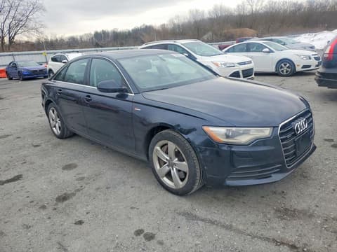 2012 Audi A6, VIN WAUGGAFC0CN105093. Фото 4 з 6 з аукціону Copart. Каталог авто зі США OpenDataCar.