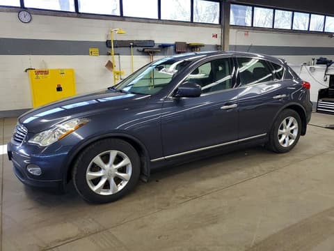 2010 Infiniti EX35, VIN JN1AJ0HR8AM751705. Фото 1 з 6 з аукціону Copart. Каталог авто зі США OpenDataCar.