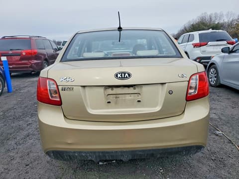 2011 Kia Rio, VIN KNADH4A32B6940937. Фото 6 з 6 з аукціону Copart. Каталог авто зі США OpenDataCar.