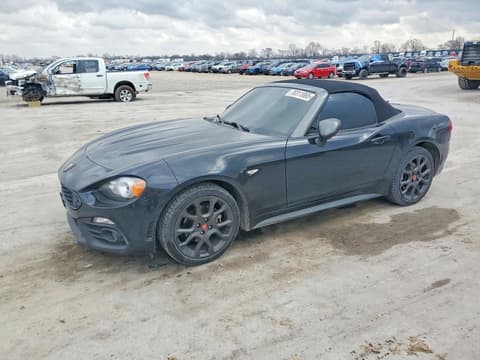 2018 Fiat 124 Spider, VIN JC1NFAEK6J0136572. Photo 1 of 6 from Copart auction. OpenDataCar US salvage catalog.