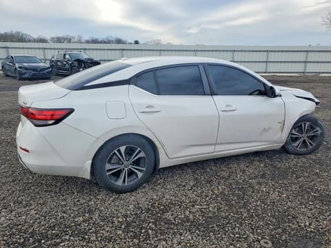 2020 Nissan Sentra, VIN 3N1AB8CV3LY292440. Фото 3 з 6 з аукціону Copart. Каталог авто зі США OpenDataCar.