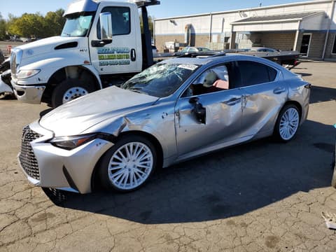 2022 Lexus IS, VIN JTHD81F22N5049184. Фото 1 з 6 з аукціону Copart. Каталог авто зі США OpenDataCar.