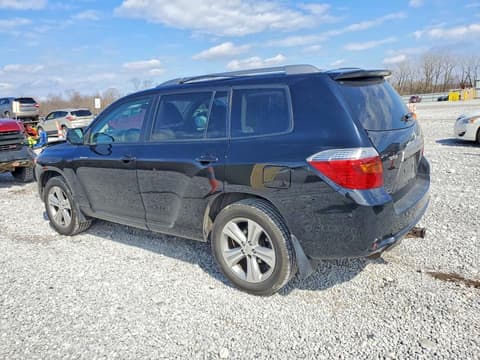 2008 Toyota Highlander, VIN JTEDS43A782018045. Фото 2 з 6 з аукціону Copart. Каталог авто зі США OpenDataCar.