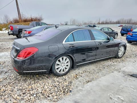 2015 Mercedes-benz S-Class, VIN WDDUG8CBXFA170321. Фото 3 з 6 з аукціону Copart. Каталог авто зі США OpenDataCar.