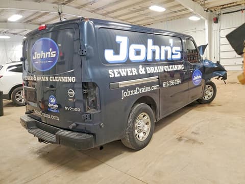 2019 Nissan NV 2500, VIN 1N6AF0KY8KN803728. Фото 3 з 6 з аукціону Copart. Каталог авто зі США OpenDataCar.