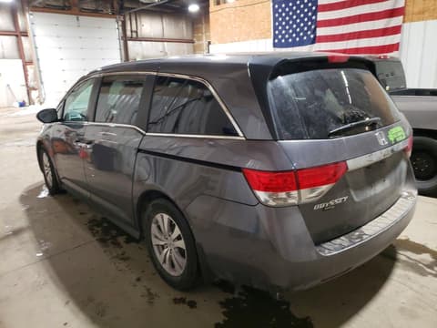 2016 Honda Odyssey, VIN 5FNRL5H41GB092072. Photo 2 of 6 from Copart auction. OpenDataCar US salvage catalog.
