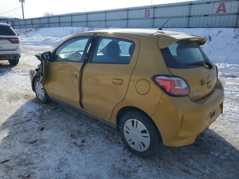 2022 Mitsubishi Mirage, VIN ML32AUHJ7NH004116. Zdjęcie 2 z 6 z aukcji Copart. Katalog aut z USA OpenDataCar.