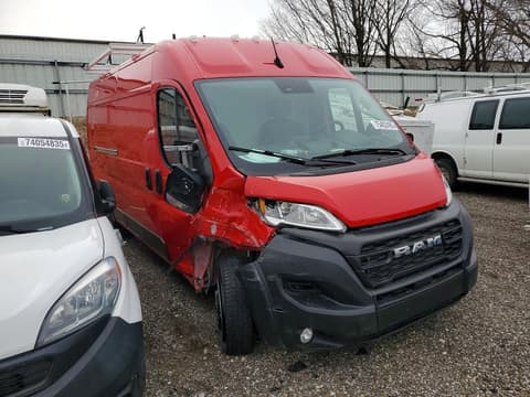 2023 Ram ProMaster 2500, VIN 3C6LRVDG4PE548681. Photo 4 of 6 from Copart auction. OpenDataCar US salvage catalog.