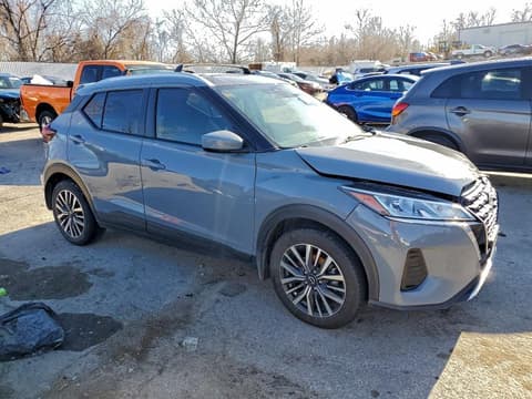 2022 Nissan Kicks, VIN 3N1CP5CV0NL486836. Фото 4 з 6 з аукціону Copart. Каталог авто зі США OpenDataCar.