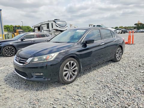 2014 Honda Accord, VIN 1HGCR2F5XEA291871. Фото 1 з 6 з аукціону Copart. Каталог авто зі США OpenDataCar.