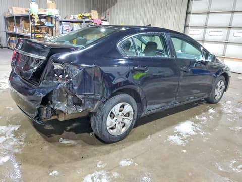 2015 Honda Civic, VIN 19XFB2F58FE222045. Фото 3 з 6 з аукціону Copart. Каталог авто зі США OpenDataCar.