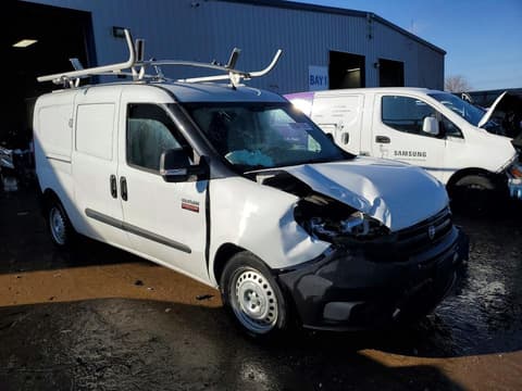 2017 Ram ProMaster City, VIN ZFBERFAB9H6G90909. Фото 4 из 6 с аукциона Copart. Каталог авто из США OpenDataCar.