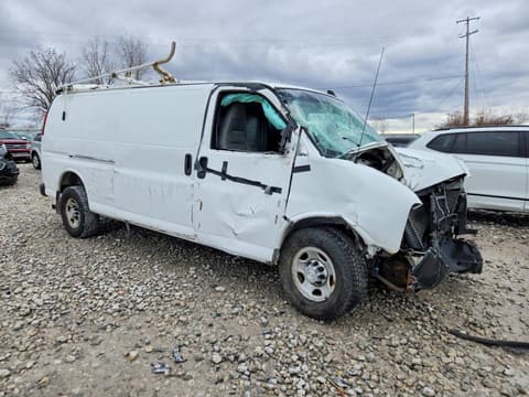 2017 Chevrolet Express 3500, VIN 1GCZGHFGXH1270039. Фото 4 з 6 з аукціону Copart. Каталог авто зі США OpenDataCar.