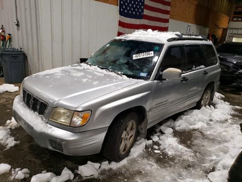 2002 Subaru Forester, VIN JF1SF656X2H702165. Фото 1 з 6 з аукціону Copart. Каталог авто зі США OpenDataCar.