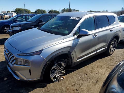2021 Hyundai Santa Fe, VIN 5NMS6DAJ2MH347051. Фото 1 з 6 з аукціону Copart. Каталог авто зі США OpenDataCar.