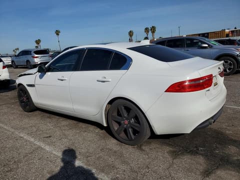 2017 Jaguar XE, VIN SAJAD4BG1HA968948. Photo 2 of 6 from Copart auction. OpenDataCar US salvage catalog.