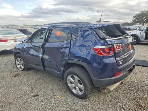2019 Jeep Compass, VIN 3C4NJDBBXKT844593. Фото 2 з 6 з аукціону Copart. Каталог авто зі США OpenDataCar.