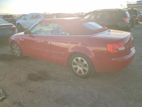 2004 Audi A4 Quattro, VIN WAUDT48H94K010785. Фото 2 з 6 з аукціону Copart. Каталог авто зі США OpenDataCar.