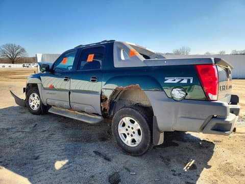 2002 Chevrolet Avalanche, VIN 3GNEK13T92G124916. Фото 2 з 6 з аукціону Copart. Каталог авто зі США OpenDataCar.