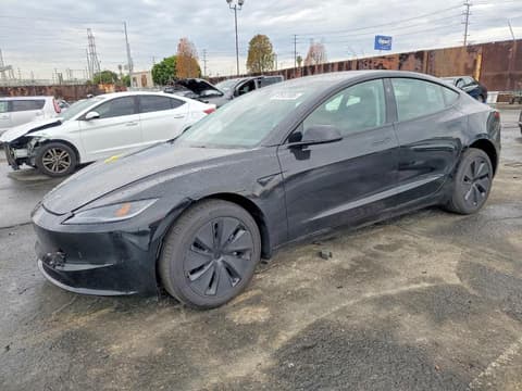 2025 Tesla Model 3, VIN 5YJ3E1EA0SF076456. Фото 1 з 6 з аукціону Copart. Каталог авто зі США OpenDataCar.