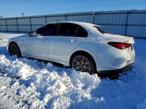 2024 Mercedes-benz C-Class, VIN W1KAF8HBXRR201748. Фото 2 з 6 з аукціону Copart. Каталог авто зі США OpenDataCar.