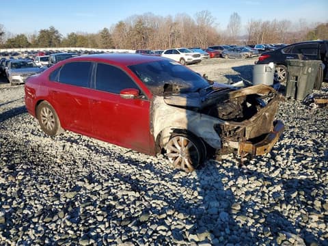 2015 Volkswagen Passat, VIN 1VWAT7A38FC053014. Фото 4 з 6 з аукціону Copart. Каталог авто зі США OpenDataCar.