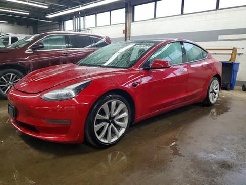 2022 Tesla Model 3, VIN 5YJ3E1EA7NF187770. Фото 1 з 6 з аукціону Copart. Каталог авто зі США OpenDataCar.