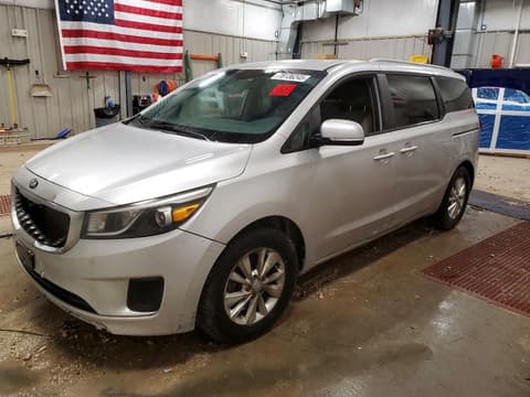 2015 Kia Sedona, VIN KNDMB5C18F6080229. Фото 1 з 6 з аукціону Copart. Каталог авто зі США OpenDataCar.