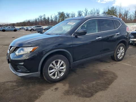 2016 Nissan Rogue, VIN KNMAT2MV3GP708015. Фото 1 з 6 з аукціону Copart. Каталог авто зі США OpenDataCar.