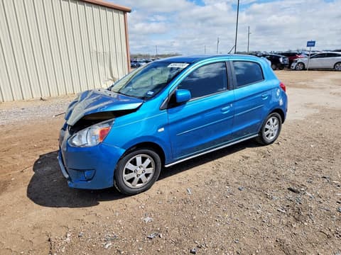 2015 Mitsubishi Mirage, VIN ML32A4HJ2FH059929. Фото 1 з 6 з аукціону Copart. Каталог авто зі США OpenDataCar.