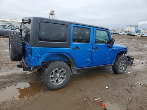 2016 Jeep Wrangler Unlimited, VIN 1C4BJWFG4GL238536. Photo 3 of 6 from Copart auction. OpenDataCar US salvage catalog.